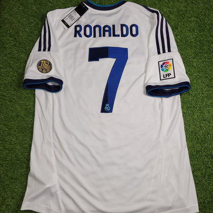 Cristiano Ronaldo Real Madrid 2012 2013 Anniversary Soccer Jersey Shirt BNWT L SKU X21987 Adidas