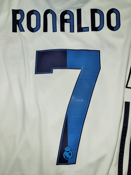 Cristiano Ronaldo Real Madrid 2012 2013 Anniversary Soccer Jersey Shirt L SKU# W41762 Adidas