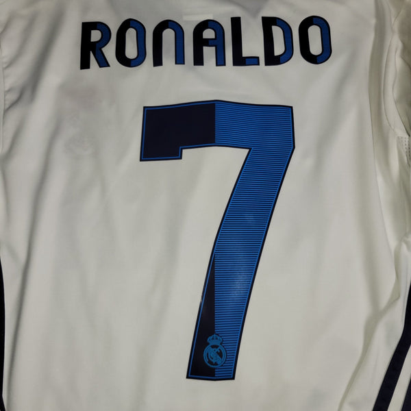 Cristiano Ronaldo Real Madrid 2012 2013 Anniversary Soccer Jersey Shirt M SKU# W41762 Adidas