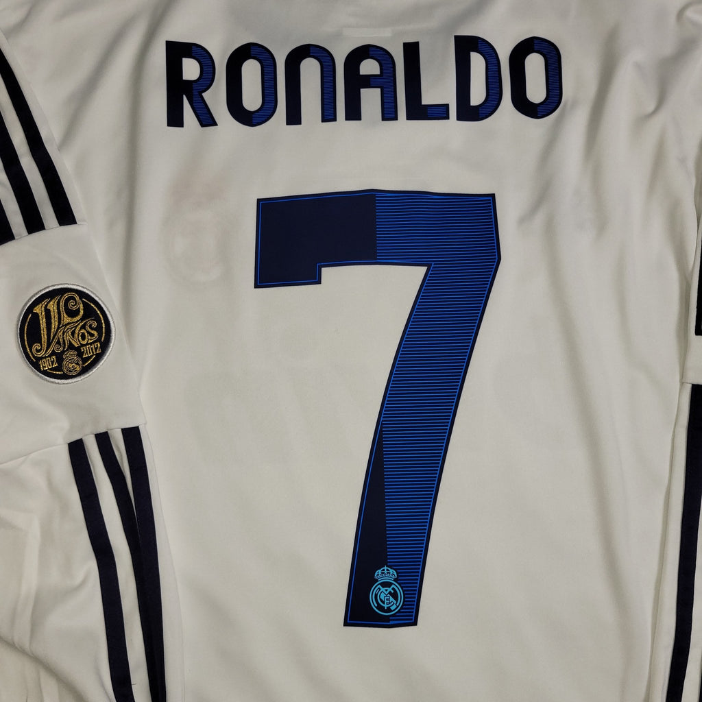 Cristiano Ronaldo Real Madrid 2012 2013 Anniversary Soccer Jersey Shir â ForeverSoccerJerseys