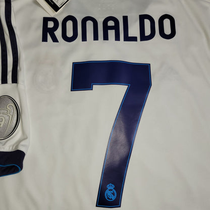 Cristiano Ronaldo Real Madrid 2012 2013 UEFA Home Soccer Jersey Shirt BNWT XL SKU# W41768 Adidas