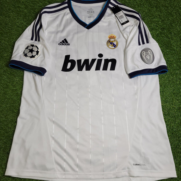 Cristiano Ronaldo Real Madrid 2012 2013 UEFA Home Soccer Jersey Shirt BNWT XL SKU# W41768 Adidas