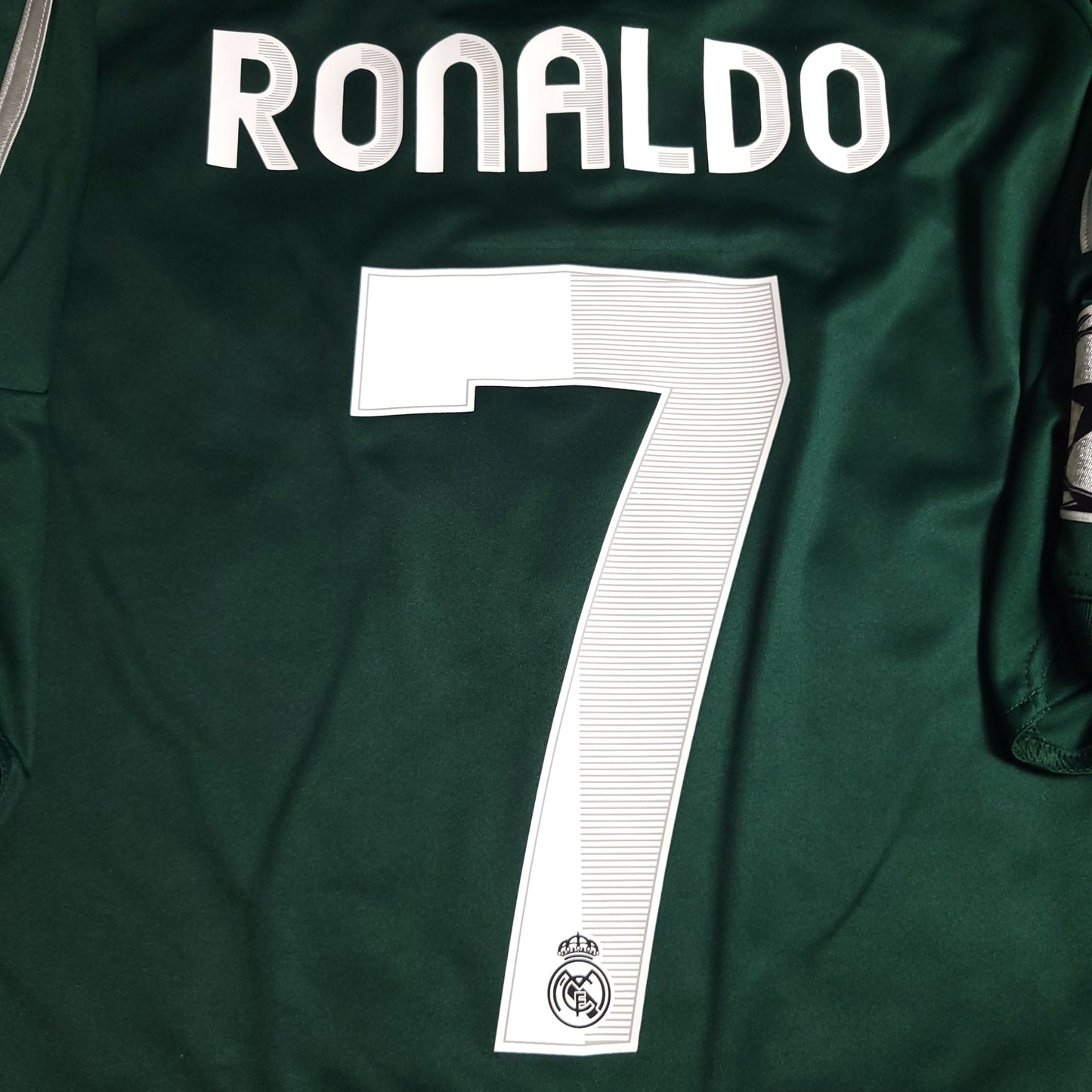 Cristiano Ronaldo Real Madrid 2012 2013 UEFA Soccer Third Jersey Shirt L SKU X53540 Adidas