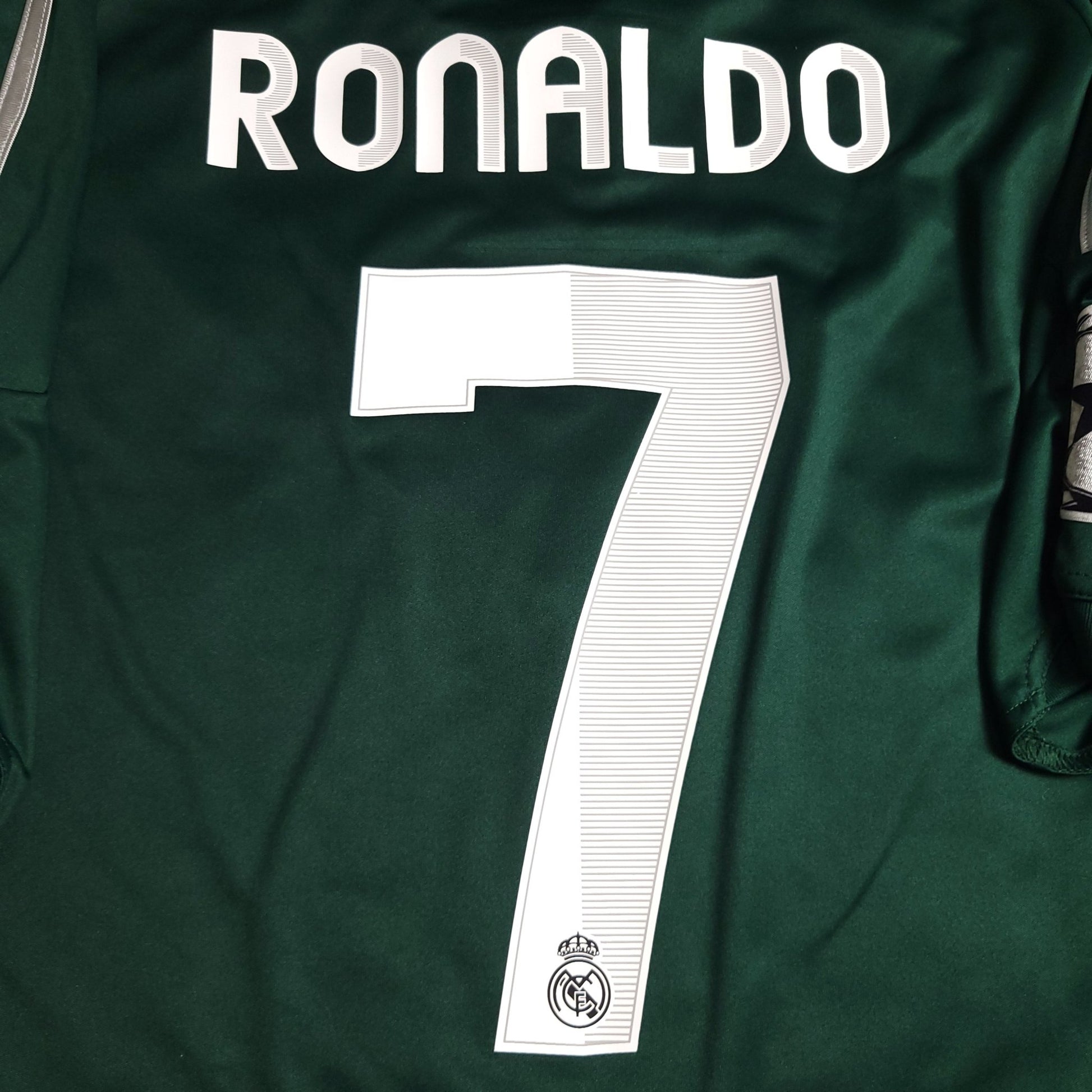 Cristiano Ronaldo Real Madrid 2012 2013 UEFA Soccer Third Jersey Shirt L SKU X53540 Adidas