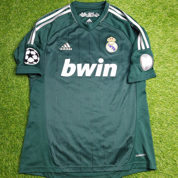 Cristiano Ronaldo Real Madrid 2012 2013 UEFA Third Soccer Jersey Shirt M SKU# X53540 AV1001 Adidas