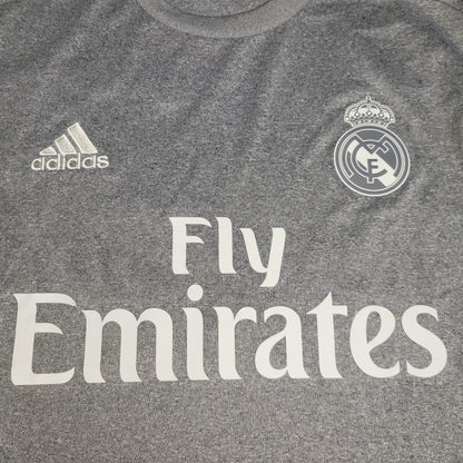 Cristiano Ronaldo Real Madrid 2015 2016 Away Long Sleeve Soccer Jersey Shirt L SKU# S12686 Adidas