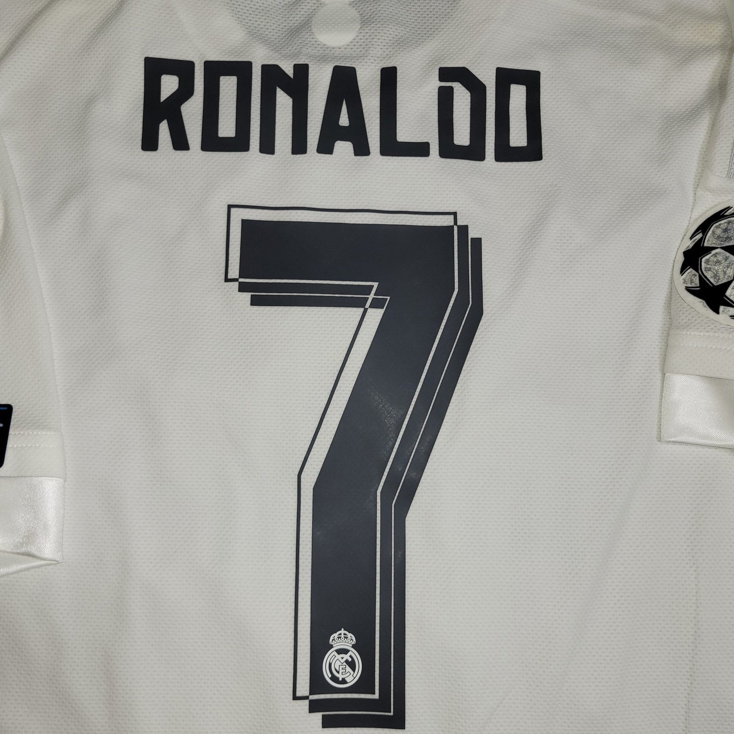 Cristiano Ronaldo Real Madrid 2015 2016 UEFA FINAL ADIZERO PLAYER ISSUE Soccer Jersey Shirt XL SKU# S12654 Adidas
