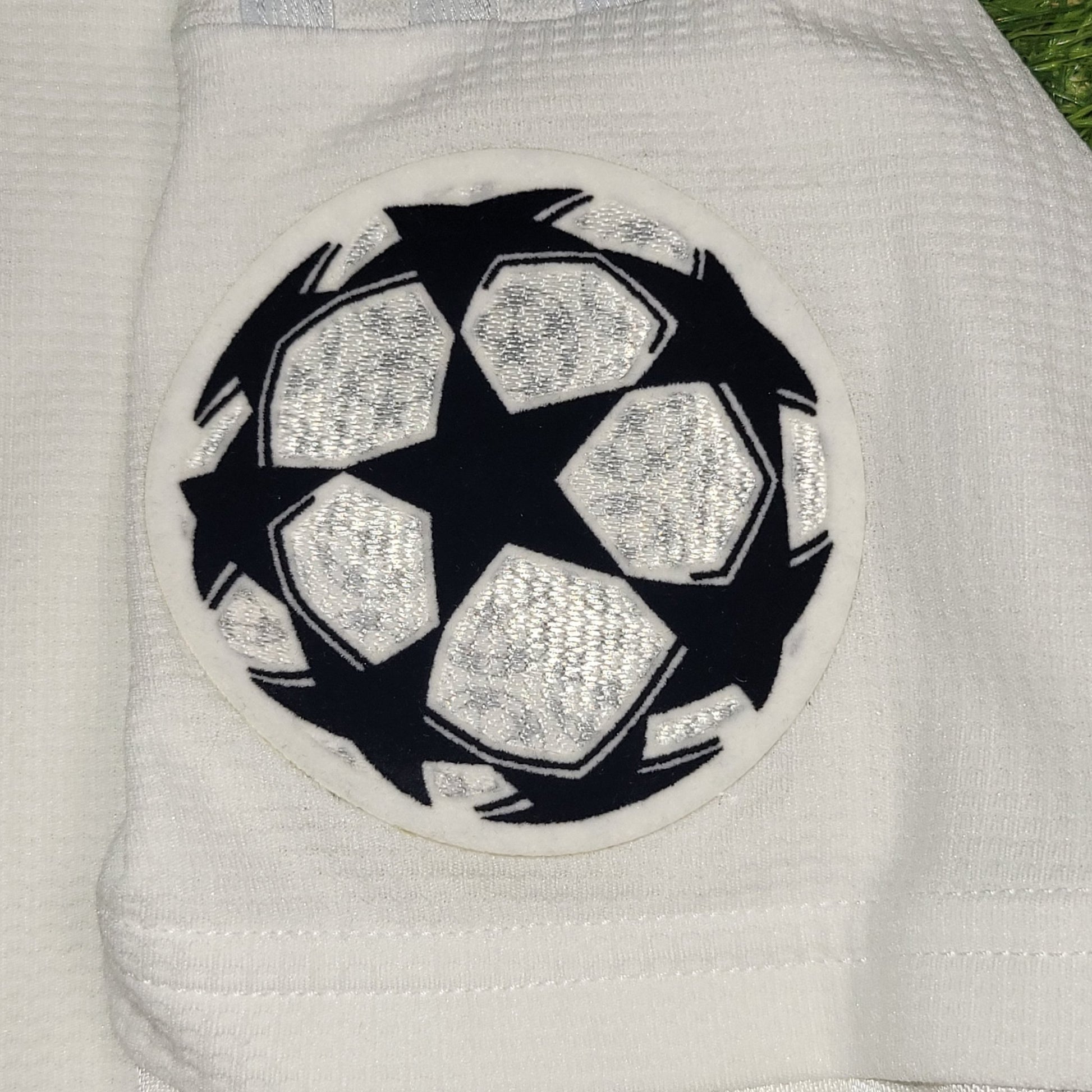 Cristiano Ronaldo Real Madrid 2015 2016 UEFA Home Long Sleeve Soccer Jersey Shirt M SKU# AK2495 Adidas