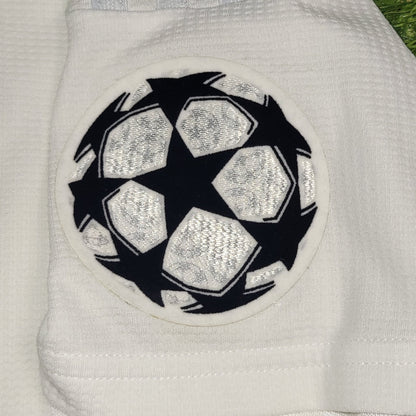 Cristiano Ronaldo Real Madrid 2015 2016 UEFA Home Long Sleeve Soccer Jersey Shirt M SKU# AK2495 Adidas