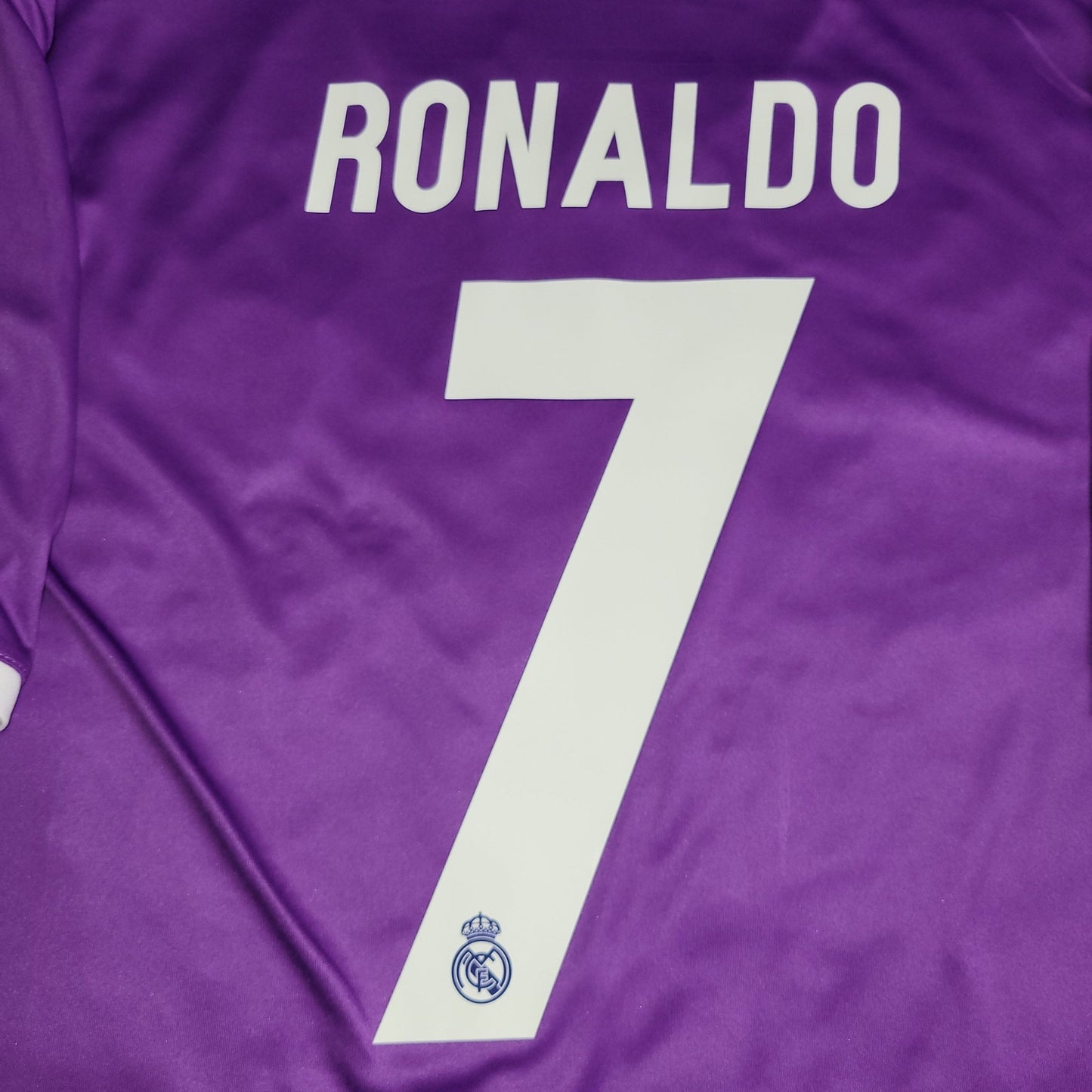 Cristiano Ronaldo Real Madrid 2016 2017 UEFA FINAL Away Soccer Jersey Shirt XL SKU AI5158 Adidas