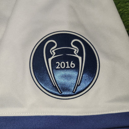 Cristiano Ronaldo Real Madrid 2016 2017 UEFA Home Soccer Jersey Shirt L SKU S94992 Adidas