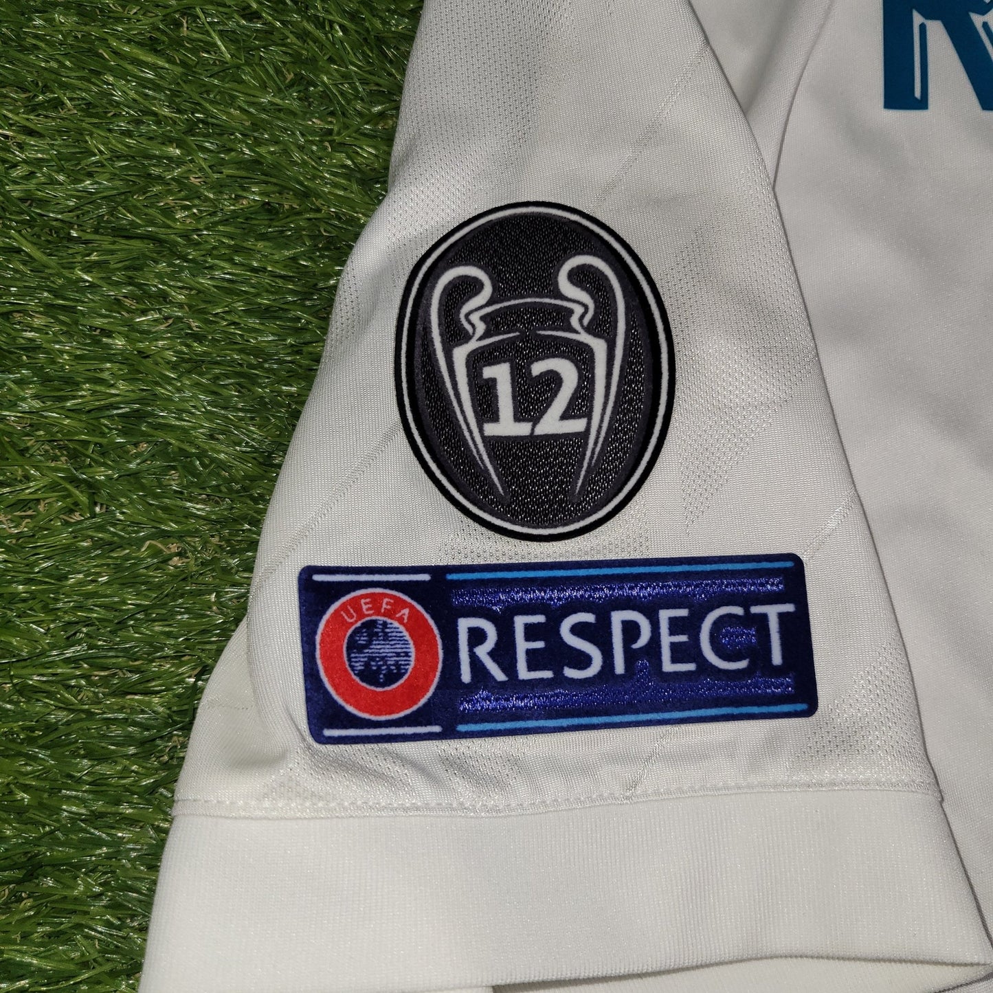 Cristiano Ronaldo Real Madrid 2017 2018 LAST GAME UEFA FINAL Soccer Jersey Shirt XL SKU B31106 Adidas