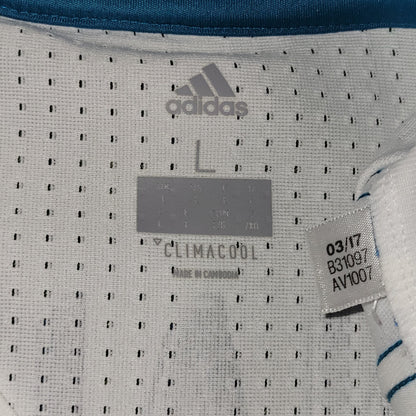 Cristiano Ronaldo Real Madrid Home 2017 2018 LAST SEASON ADIZERO PLAYER ISSUE Soccer Jersey Shirt L SKU B31097 Adidas