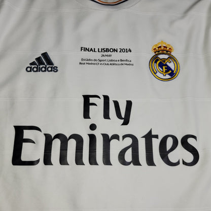 Cristiano Ronaldo Real Madrid UEFA FINAL 2013 2014 Long Sleeve Soccer Jersey Shirt L SKU G81098 Adidas