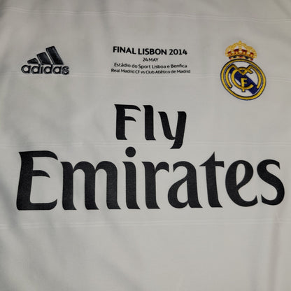 Cristiano Ronaldo Real Madrid UEFA FINAL 2013 2014 Long Sleeve Soccer Jersey Shirt XL SKU G81098 Adidas