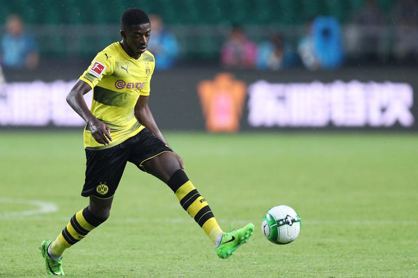 Dembele Borussia Dortmund 2017 2018 Soccer Jersey Shirt L foreversoccerjerseys