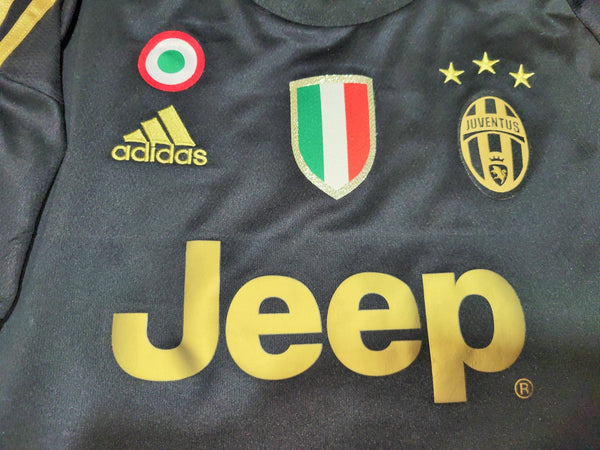 Dybala Juventus 2015 2016 Third UEFA Soccer Jersey Shirt M SKU# S12849 Adidas