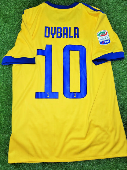 Dybala Juventus 2017 2018 Away Soccer Jersey Shirt M SKU# BQ4530 Adidas