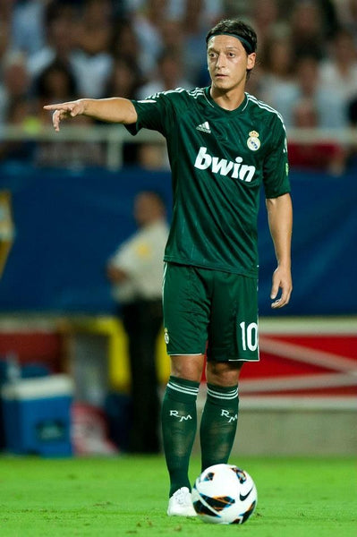 Ozil Real Madrid 2012 2013 Third UEFA Soccer Jersey Shirt L SKU# X53540