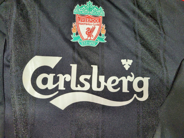 Gerrard Liverpool 2007 2008 Third UEFA Soccer Jersey Shirt L SKU# 694386 Adidas