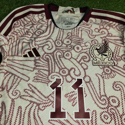 Gimenez Mexico 2022 2023 GOLD CUP Player Issue Away Soccer Jersey Shirt L SKU HD9313 Adidas