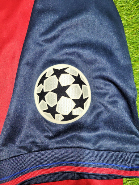 Guardiola Barcelona Centenary 1999 2000 TOTAL 90 Soccer Jersey Jersey Shirt L SKU# F40307AOG 118863 foreversoccerjerseys