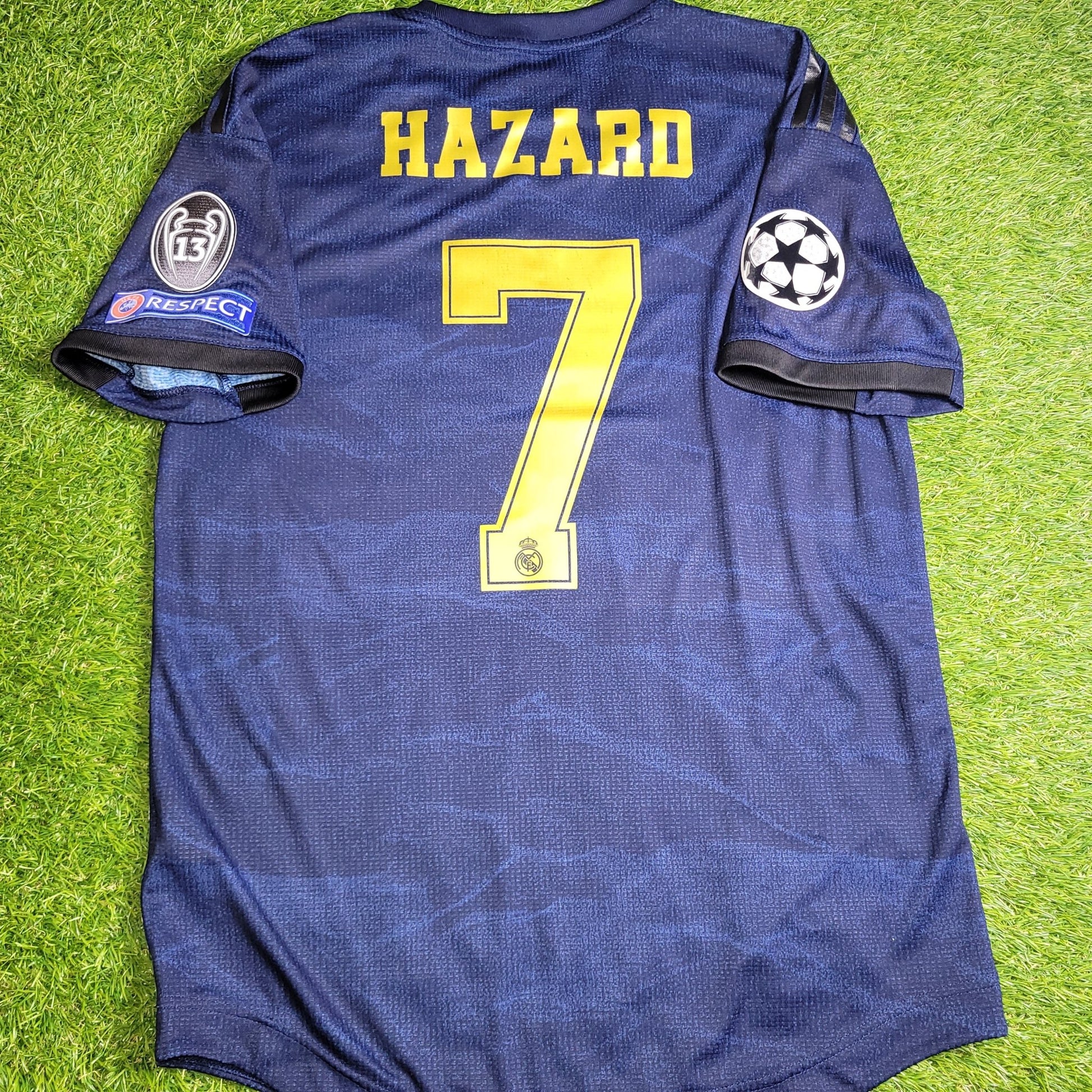 Hazard Real Madrid 2019 2020 CLIMACHILL PLAYER ISSUE Away Soccer Jersey Shirt M SKU DW4446 Adidas