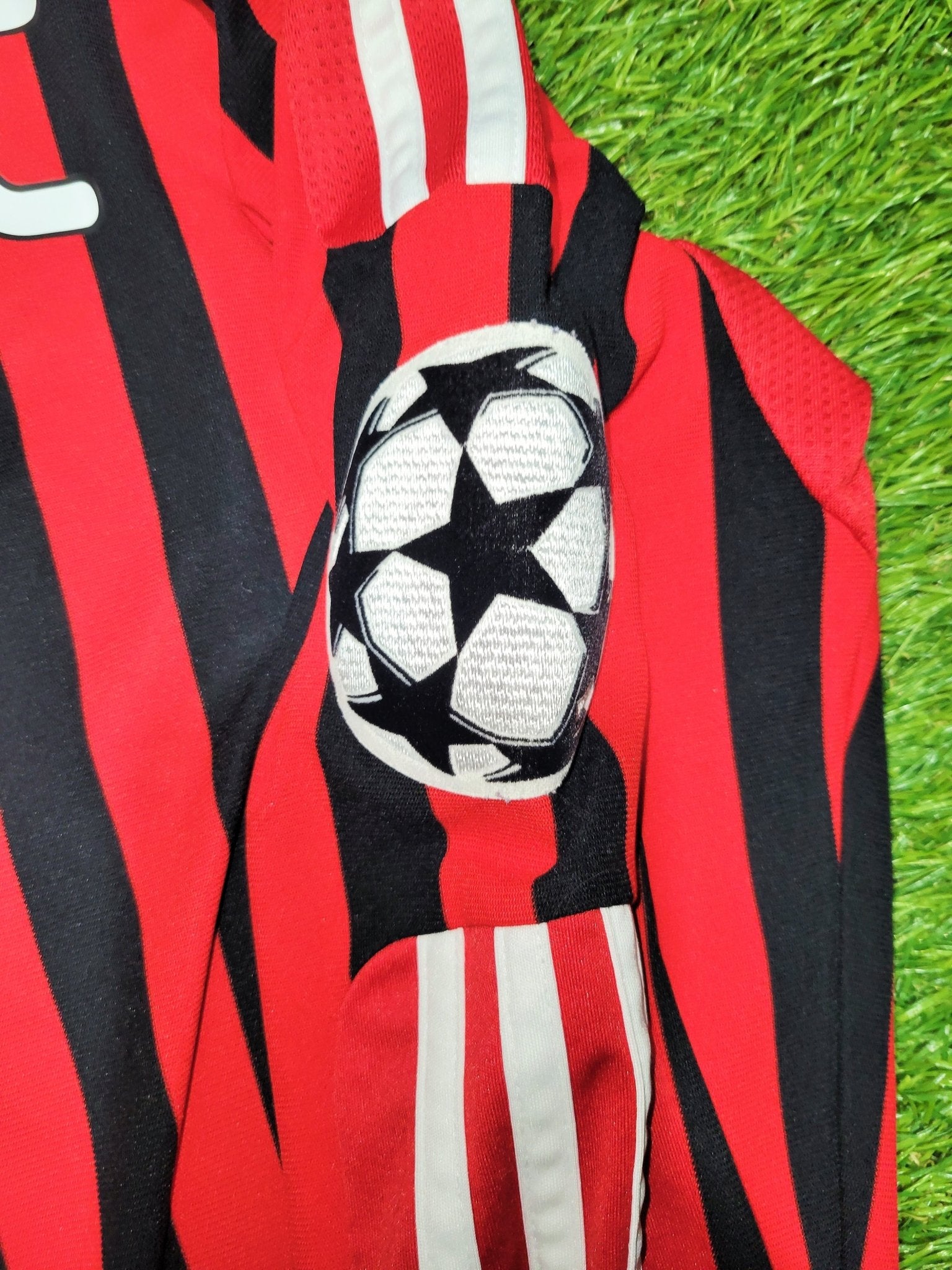 Ibrahimovic AC Milan 2011 2012 Home Long Sleeve UEFA Soccer Jersey Shirt M SKU# V13416 Nike