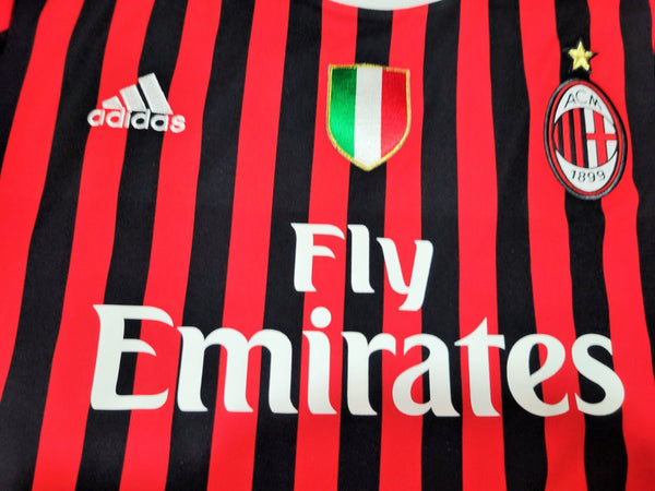Ibrahimovic AC Milan 2011 2012 Home Soccer Jersey Shirt L SKU# V13457 Nike
