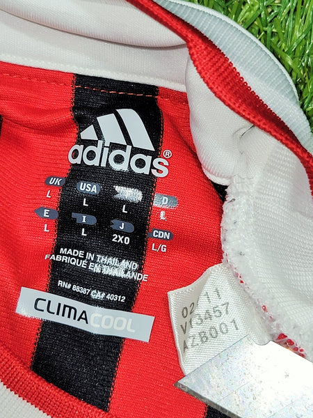 Ibrahimovic AC Milan 2011 2012 Home Soccer Jersey Shirt L SKU# V13457 Nike