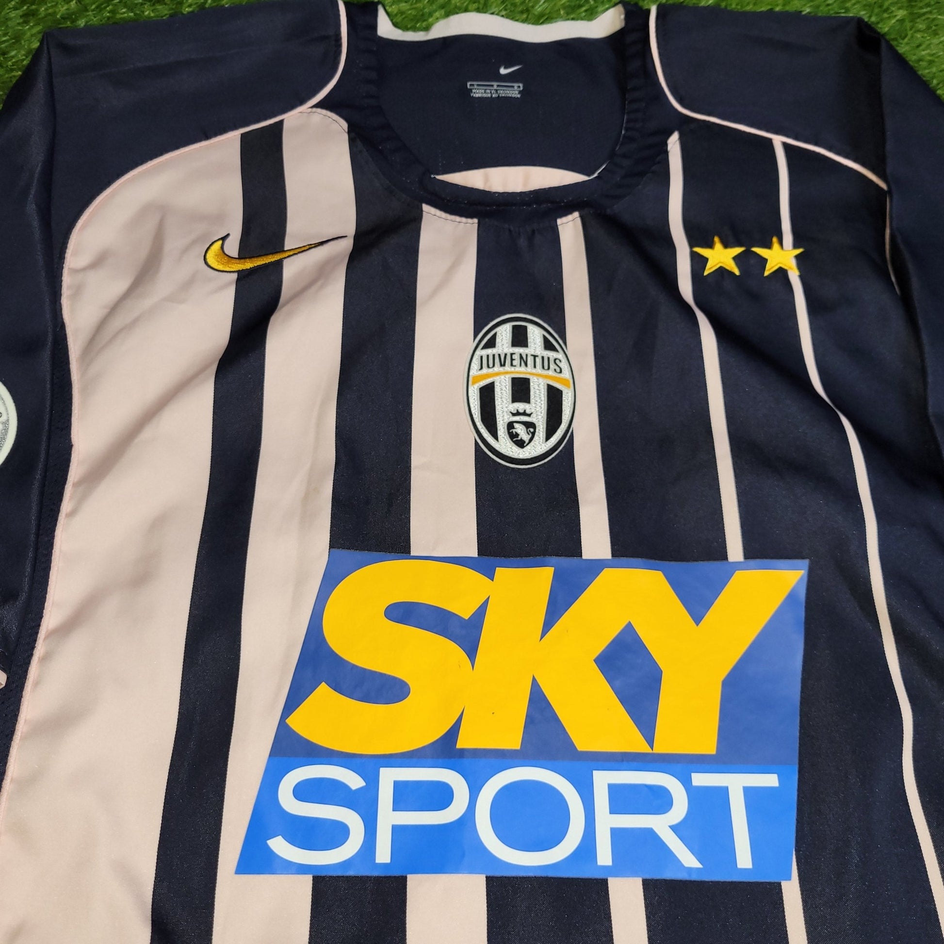 Ibrahimovic Juventus 2004 2005 Away Soccer Jersey Shirt L Nike