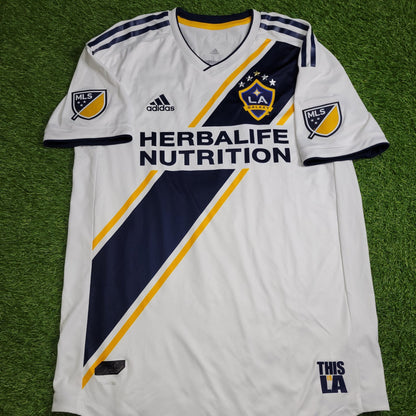 Ibrahimovic Los Angeles LA Galaxy 2018 2019 PLAYER ISSUE Soccer Jersey L SKU# CE3300 Adidas