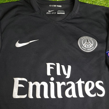 Ibrahimovic PSG Paris Saint Germain 2015 2016 Third UEFA Soccer Jersey Shirt M SKU 658901 - 011 Nike