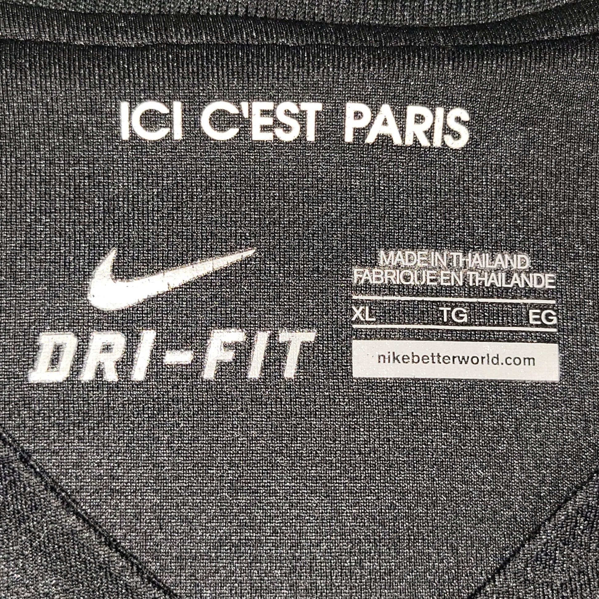 Ibrahimovic PSG Paris Saint Germain 2015 2016 Third UEFA Soccer Jersey Shirt XL SKU 658901 - 011 Nike