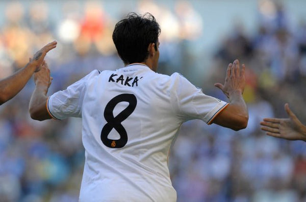 Kaka Real Madrid 2013 2014 Home Soccer Jersey Shirt L SKU# Z29356 Adidas