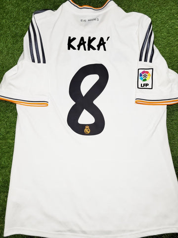 Kaka Real Madrid 2013 2014 Home Soccer Jersey Shirt L SKU# Z29356 Adidas