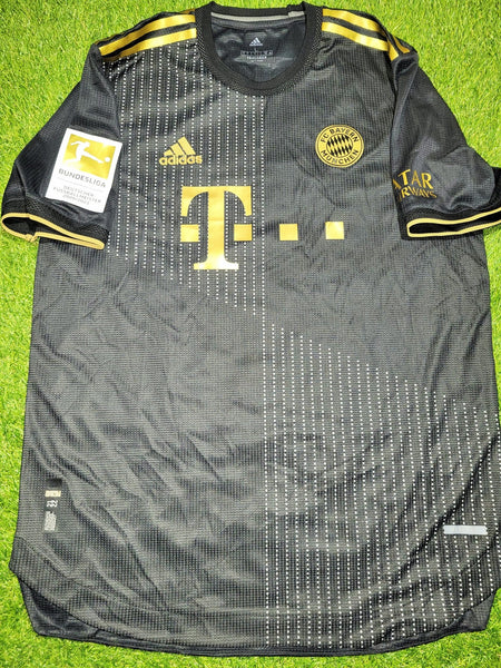 Lewandowski Bayern Munich 2021 2022 Away Soccer Jersey L SKU# GM5312 Adidas