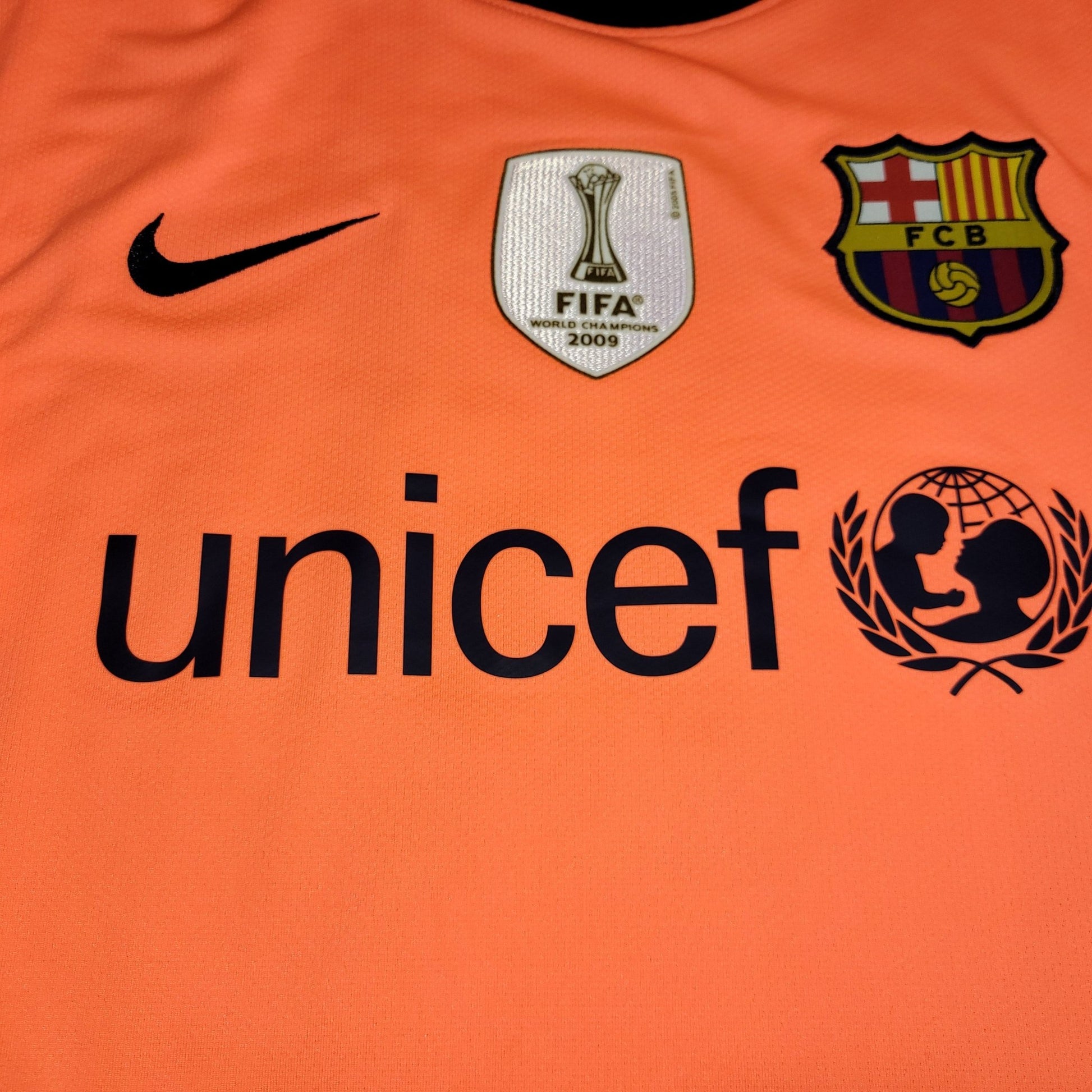 Marquez Barcelona 2009 2010 Away Soccer Jersey Shirt L SKU 355020 - 870 Nike