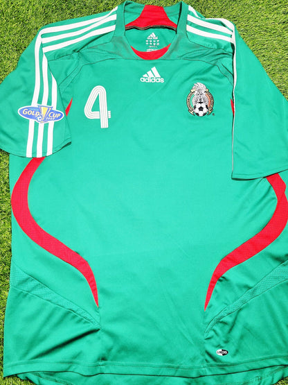 Marquez Mexico 2007 GOLD CUP Soccer Jersey Shirt XL SKU# 642508 Adidas