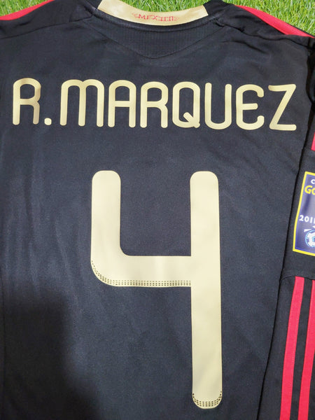 Marquez Mexico 2011 GOLD CUP FINAL Soccer Away Jersey Shirt M SKU# V13582 Adidas