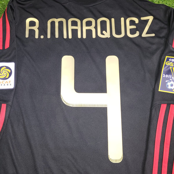 Marquez Mexico 2011 GOLD CUP FINAL Soccer Away Jersey Shirt M SKU# V13582 Adidas