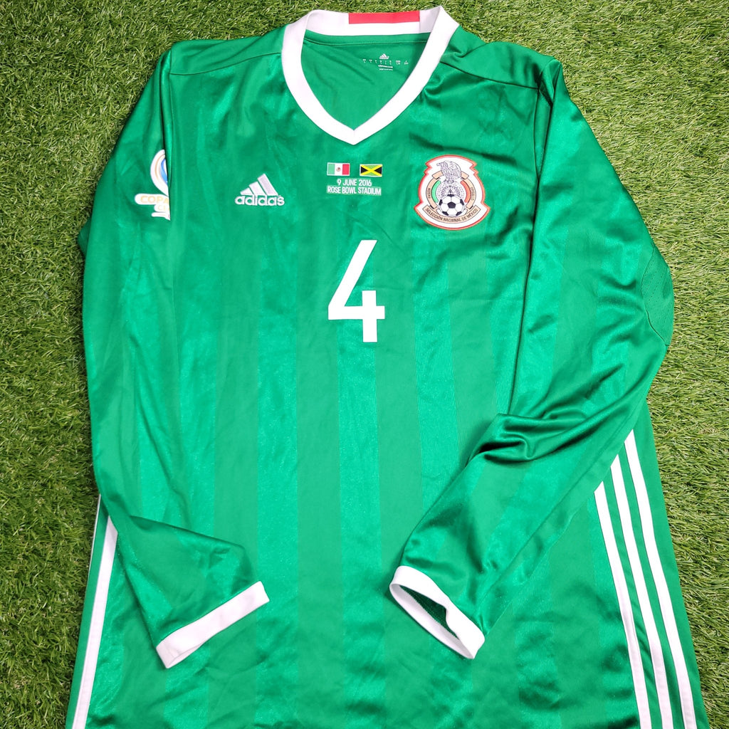 Long sleeve mexico soccer jersey sales