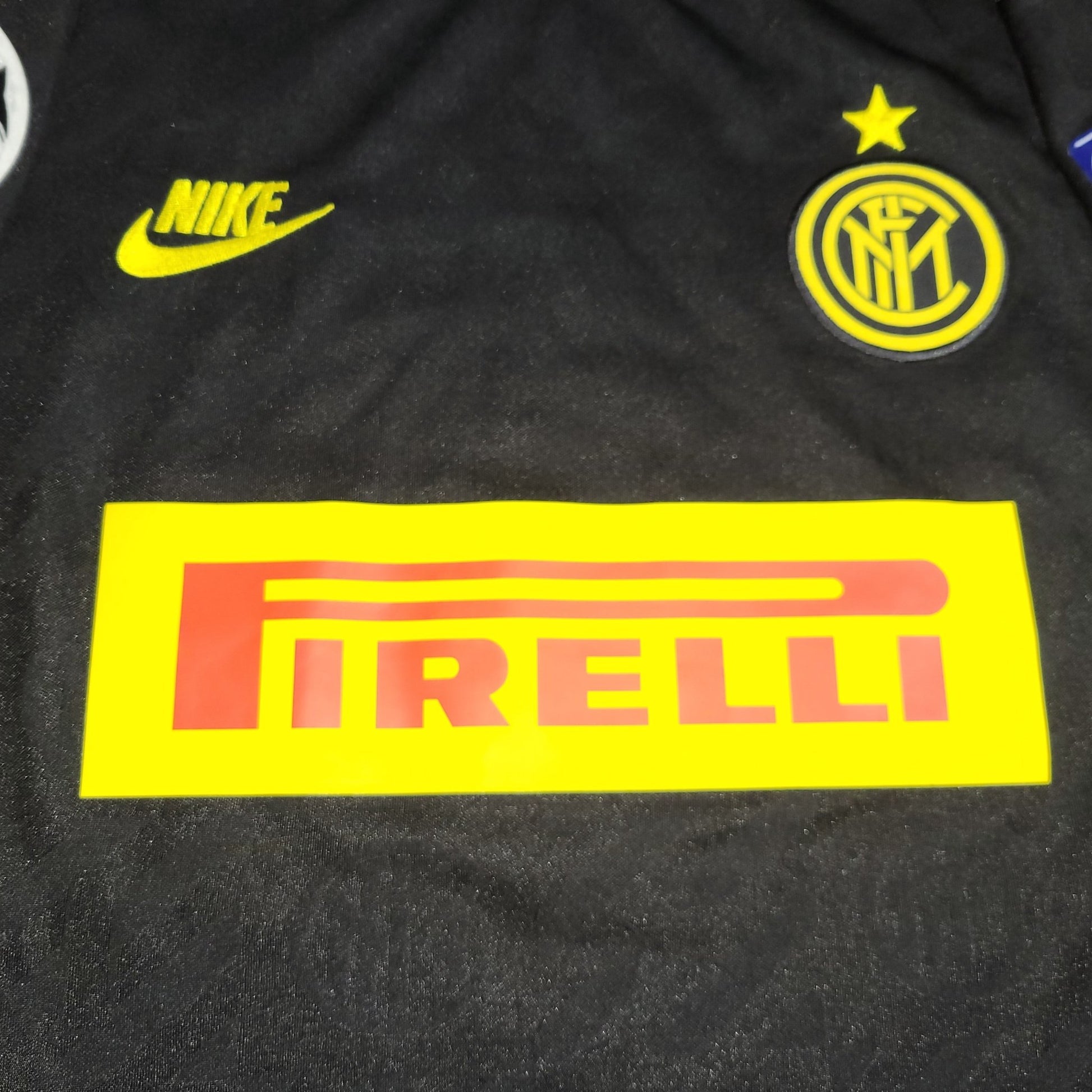 Martinez Inter Milan 2019 2020 UEFA Third Soccer Jersey Shirt M SKU AT0031 - 011 Nike