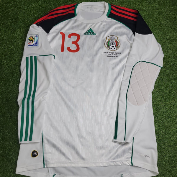 Memo Ochoa Mexico 2010 WORLD CUP GK Soccer Jersey Shirt M SKU P41385 memo-ochoa-mexico-2010-world-cup-gk-soccer-jersey-shirt-m-sku-p41385