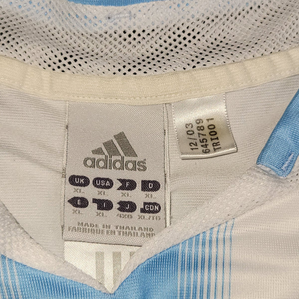 Messi Argentina 2004 2005 DEBUT Home Soccer Jersey Shirt XL SKU# 645789 Adidas
