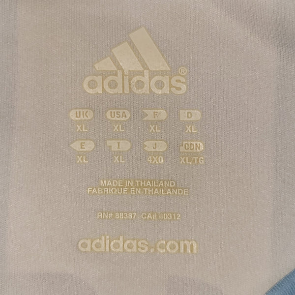 Messi Argentina 2006 WORLD CUP Home Adidas Soccer Jersey Shirt BNWT XL SKU# 739802 AZB001 Adidas