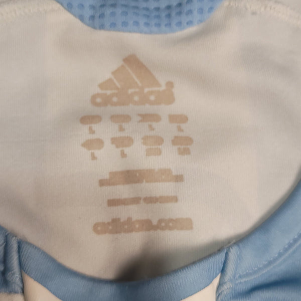 Messi Argentina 2006 WORLD CUP Home Soccer Jersey Shirt L SKU# 739802 AZB001 Adidas