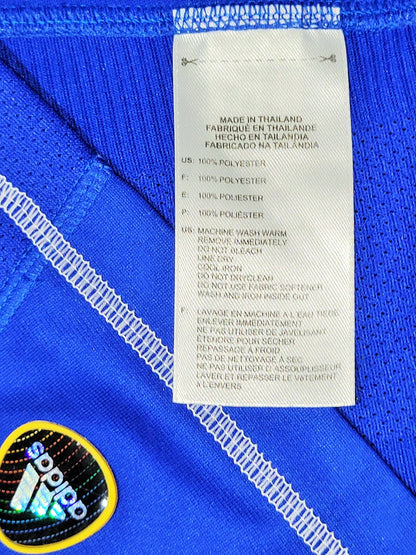 Messi Argentina 2010 WORLD CUP Away Soccer Jersey Shirt M SKU# P47053 AZB001 Adidas