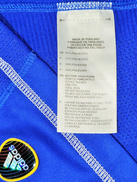 Messi Argentina 2010 WORLD CUP Away Soccer Jersey Shirt M SKU# P47053 AZB001 Adidas