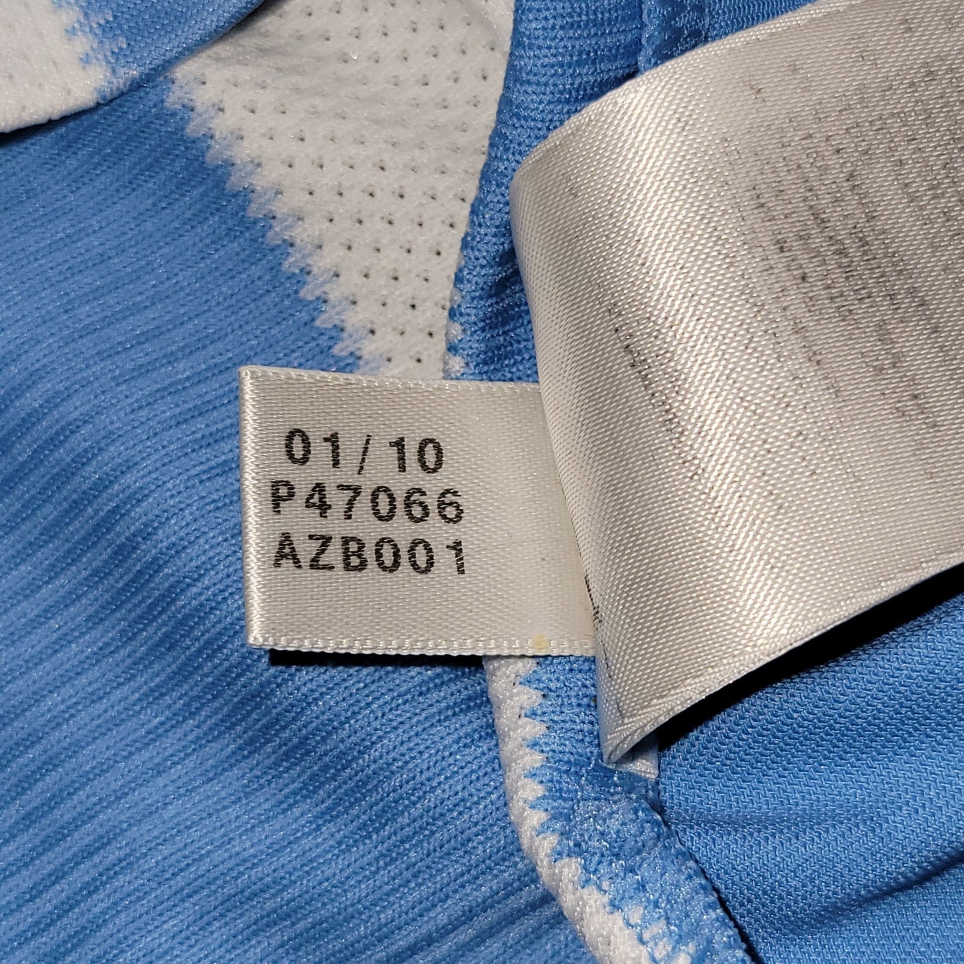 Messi Argentina 2010 WORLD CUP Home Soccer Jersey Shirt M SKU P79919 Adidas